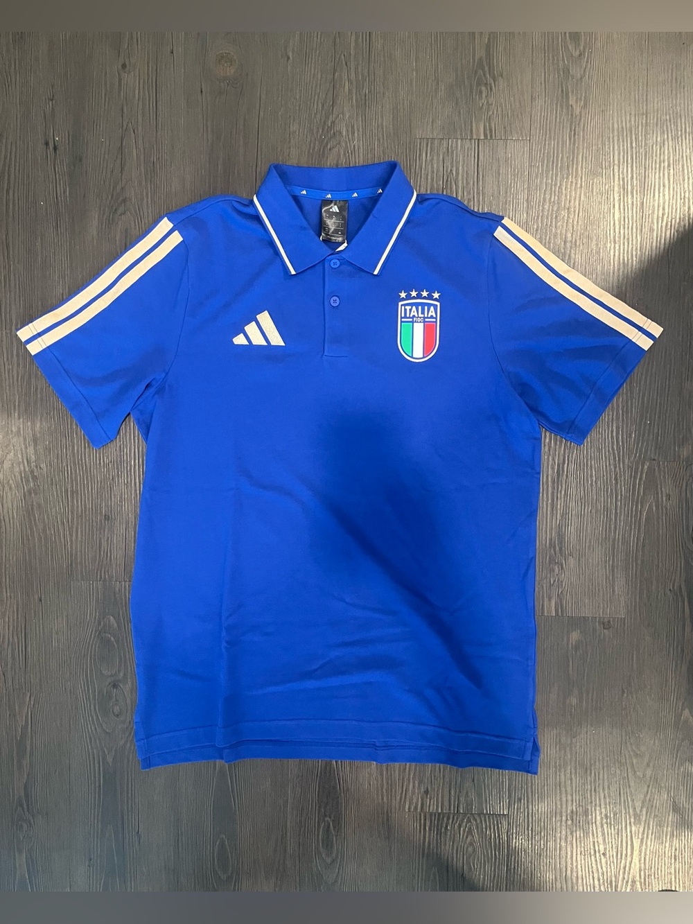 adidas Men's Italy 2026 DNA Polo - Men’s Medium